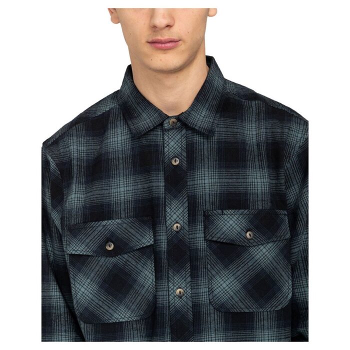 ELEMENT TACOMA CLASSIC SHIRT GRADIENT PLAID AGAVE GREEN - Image 4
