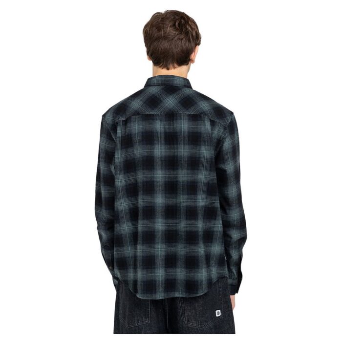 ELEMENT TACOMA CLASSIC SHIRT GRADIENT PLAID AGAVE GREEN - Image 6