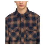ELEMENT TACOMA CLASSIC SHIRT GRADIENT PLAID DULL GOLD - Image 4
