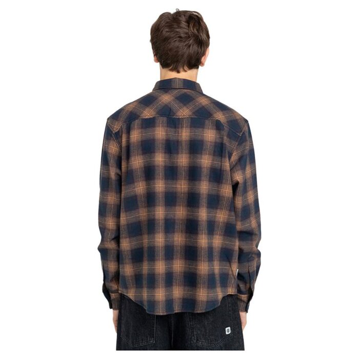 ELEMENT TACOMA CLASSIC SHIRT GRADIENT PLAID DULL GOLD - Image 6
