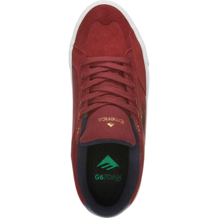 EMERICA TEMPLE SHOES BURGUNDY - Image 3