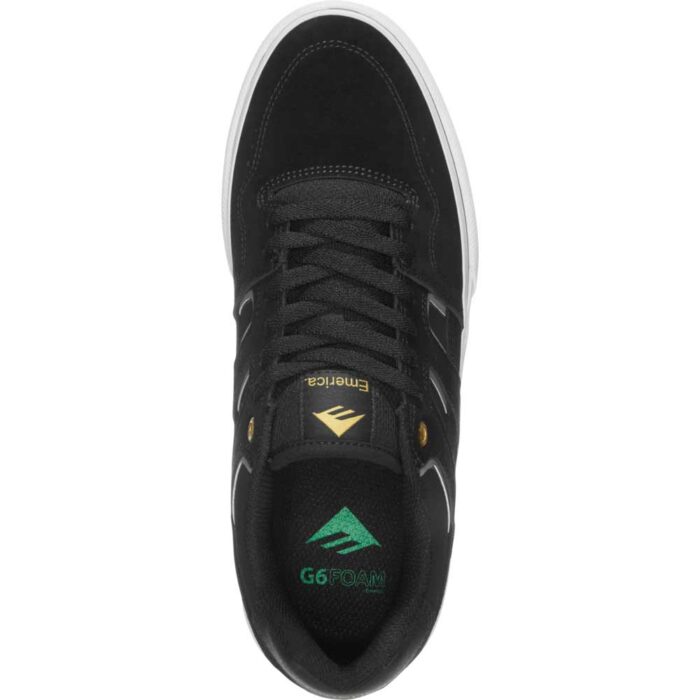 EMERICA TILT G6 VULC SHOES BLACK WHITE GOLD - Image 3