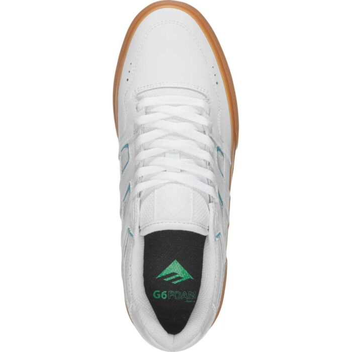EMERICA TILT G6 VULC SHOES WHITE BLUE GUM - Image 4