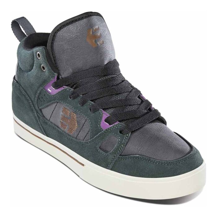 ETNIES AGRON SHOES GREEN BLACK - Image 2