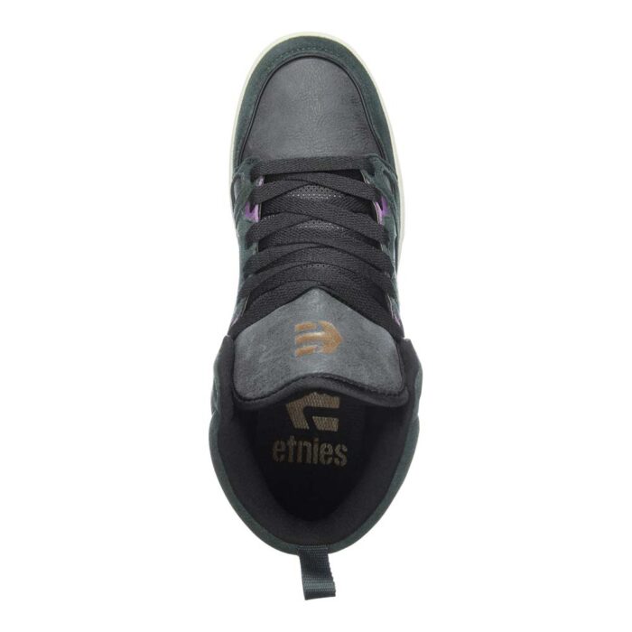 ETNIES AGRON SHOES GREEN BLACK - Image 3