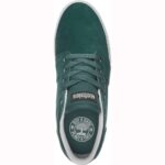 ETNIES BARGE LS SHOES GREEN WHITE BLACK - Image 3