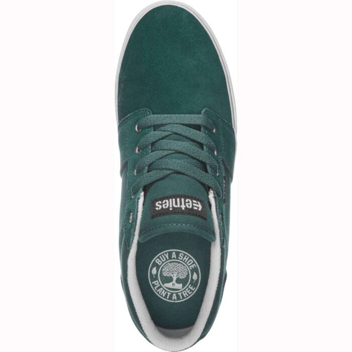 ETNIES BARGE LS SHOES GREEN WHITE BLACK - Image 3