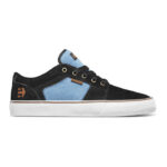 ETNIES BARGE LS SHOES BLACK BLUE BLACK