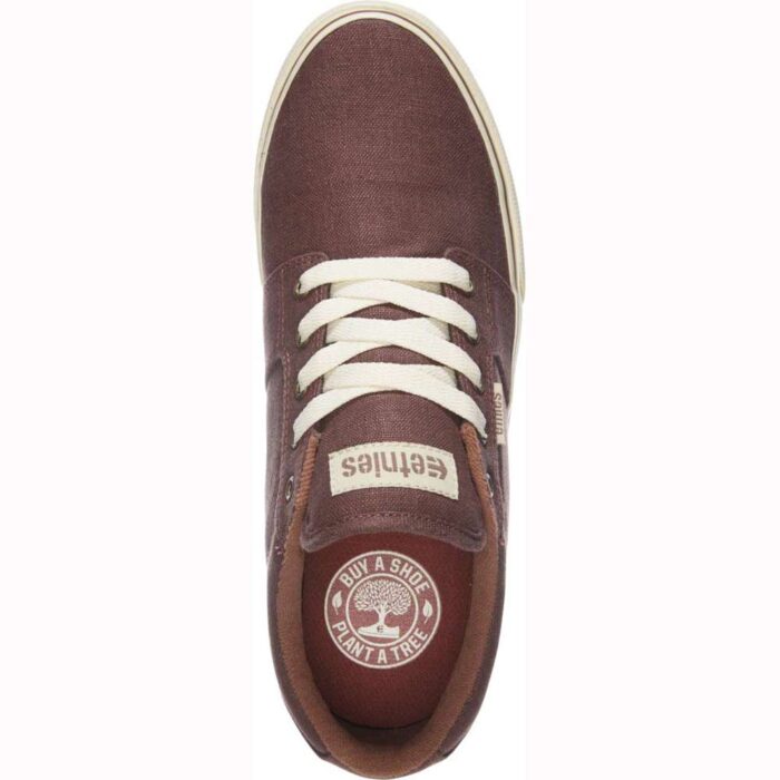 ETNIES BARGE LS SHOES BROWN BROWN GUM - Image 3