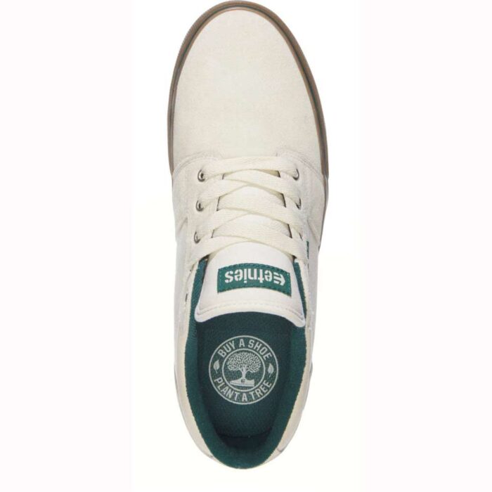 ETNIES BARGE LS SHOES WHITE GUM - Image 3