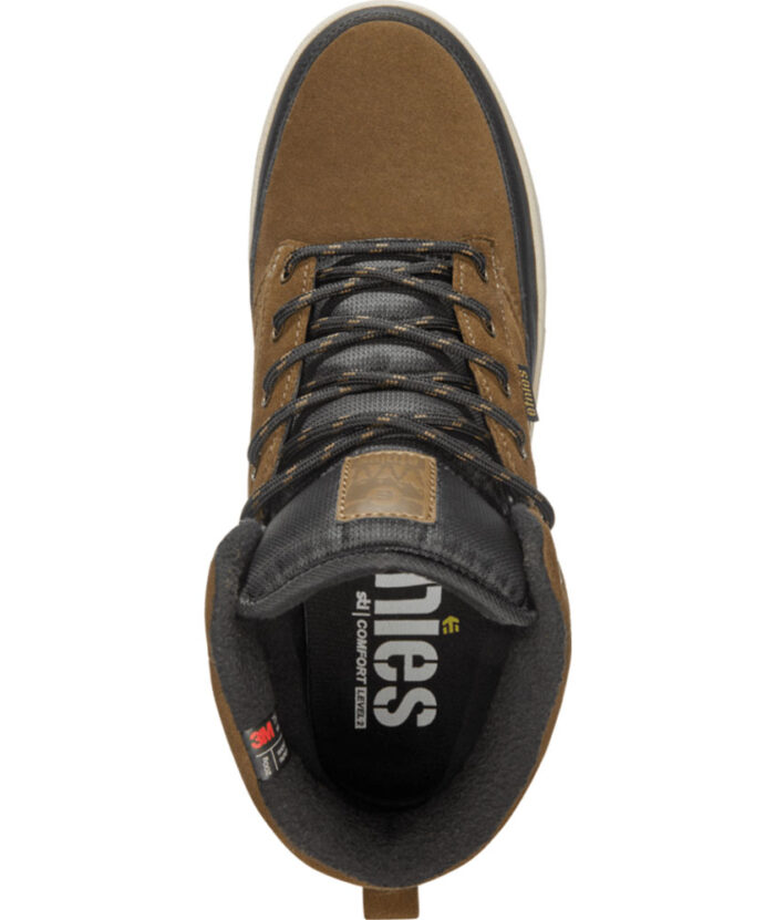 ETNIES DUNBAR HTW SHOES BROWN BLACK - Image 4