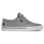 ETNIES JAMESON 2 ECO SHOES BLACK CHARCOAL SILVER