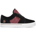 ETNIES KIDS BARGE LS SHOES BLACK RED