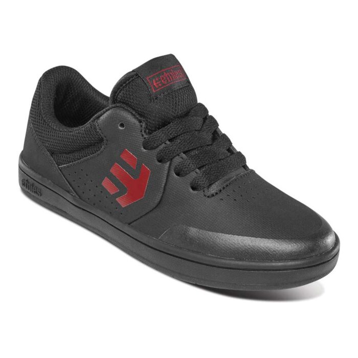 ETNIES KIDS MARANA SHOES BLACK RED BLACK - Image 2