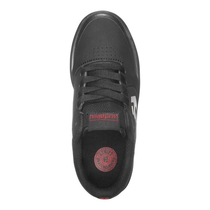 ETNIES KIDS MARANA SHOES BLACK RED BLACK - Image 3