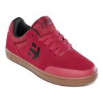 ETNIES KIDS MARANA SHOES RED TAN - Image 2