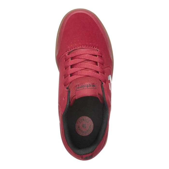 ETNIES KIDS MARANA SHOES RED TAN - Image 3