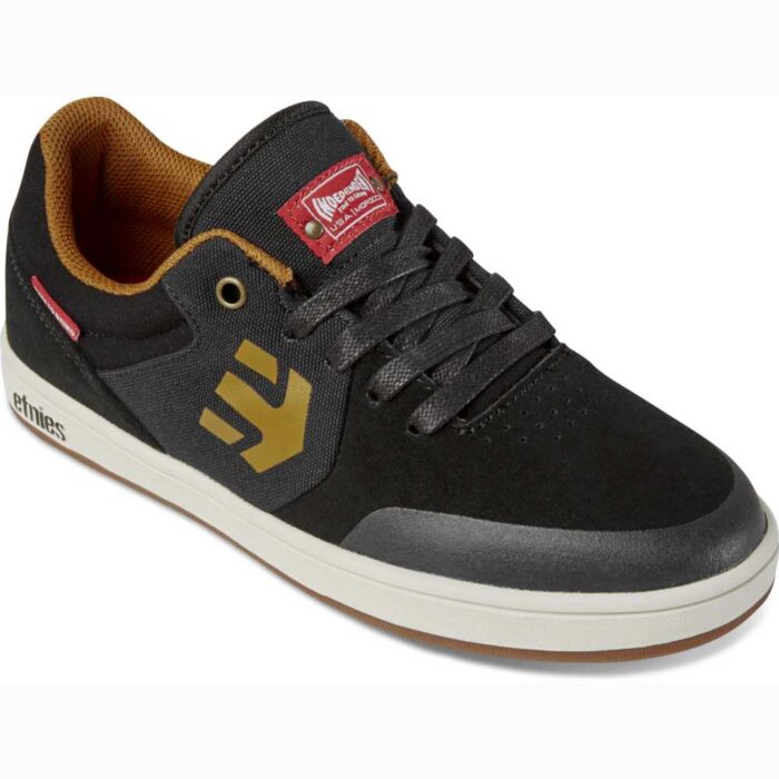 ETNIES KIDS MARANA X INDEPENDENT SHOES BLACK - Image 2