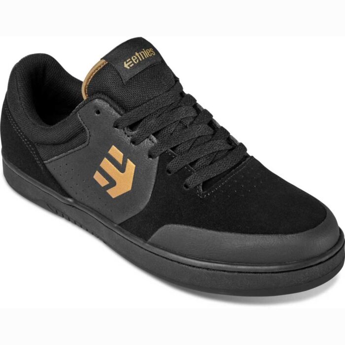 ETNIES MARANA SHOES BLACK GOLD - Image 2