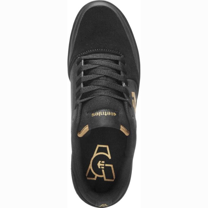ETNIES MARANA SHOES BLACK GOLD - Image 3