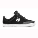 ETNIES MARANA SHOES BLACK WHITE WHITE