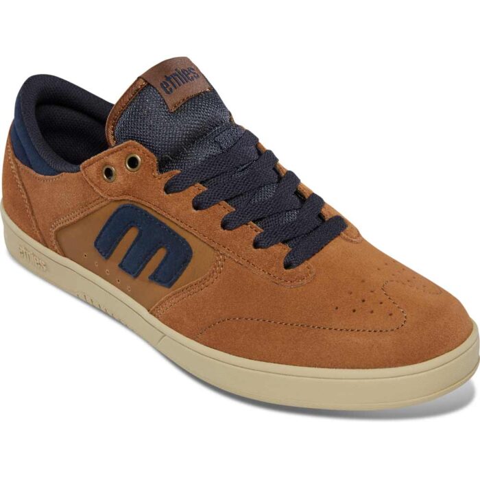 ETNIES WINDROW SHOES BROWN NAVY - Image 2