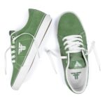 FALLEN BOMBER SHOES AQUA GREEN WHITE - Image 4