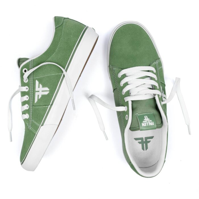 FALLEN BOMBER SHOES AQUA GREEN WHITE - Image 4