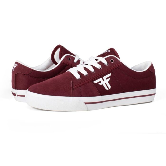 FALLEN BOMBER SHOES CRIMSON WHITE - Image 2