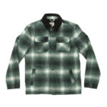 FALLEN LAMB JACKET FOREST GREEN BLACK