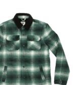 FALLEN LAMB JACKET FOREST GREEN BLACK - Image 2