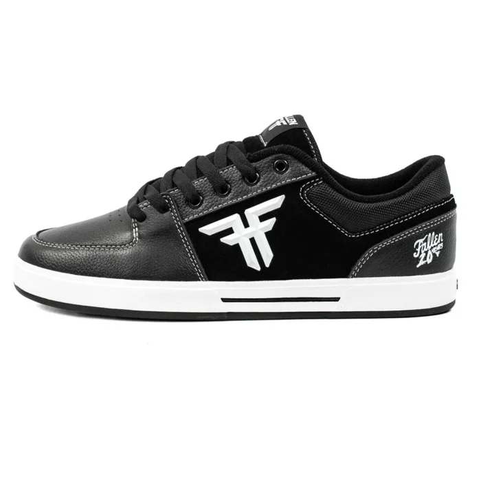 FALLEN PATRIOT 20 YEARS SHOES BLACK WHITE - Image 2