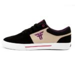 FALLEN PATRIOT VULC SHOES BLACK FOG PURPLE PINK - Image 3