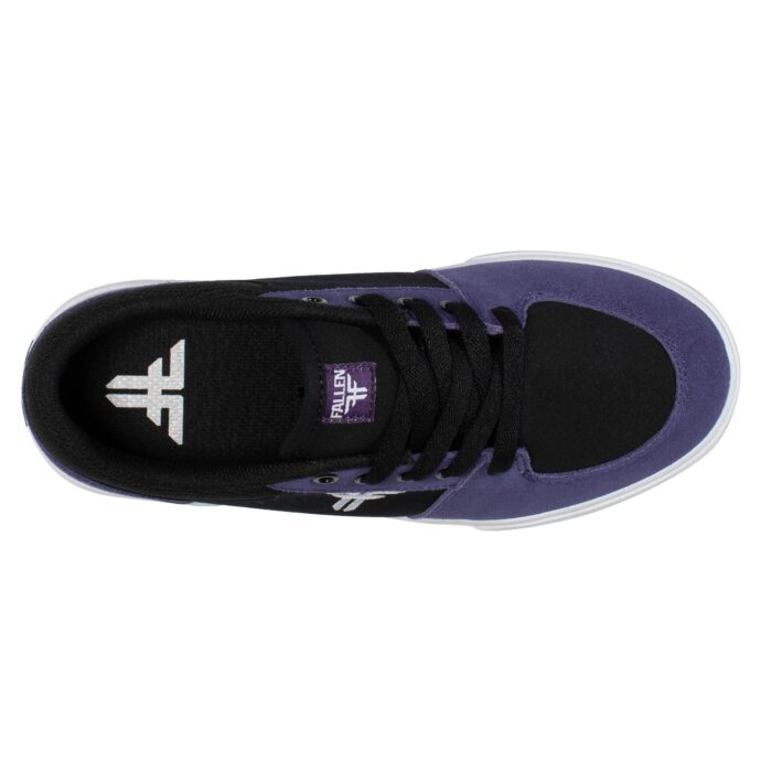 FALLEN PATRIOT YOUTH  SHOES BLACK PURPLE WHITE - Image 5