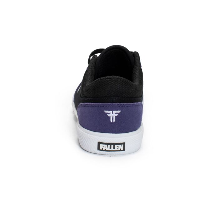 FALLEN PATRIOT YOUTH  SHOES BLACK PURPLE WHITE - Image 4
