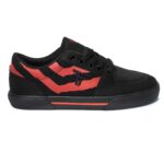 FALLEN PATRIOT YOUTH SHOES BLACK RED