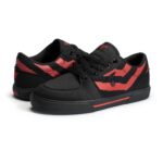 FALLEN PATRIOT YOUTH SHOES BLACK RED - Image 2