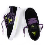 FALLEN PATRIOT YOUTH SHOES RWTF BLACK PLUM GREEN - Image 4