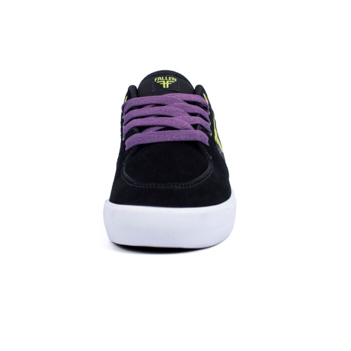 FALLEN PATRIOT YOUTH SHOES RWTF BLACK PLUM GREEN - Image 2
