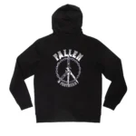 FALLEN PEACE AND WAR HOODIE BLACK - Image 2