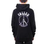 FALLEN PEACE AND WAR HOODIE BLACK - Image 7