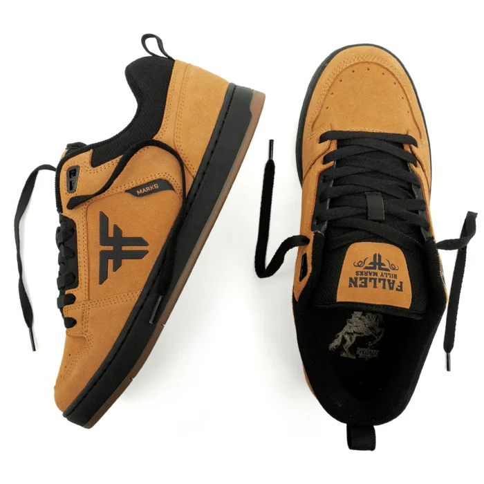 FALLEN REVOLVER SHOES WHEAT BLACK GUM - Image 6