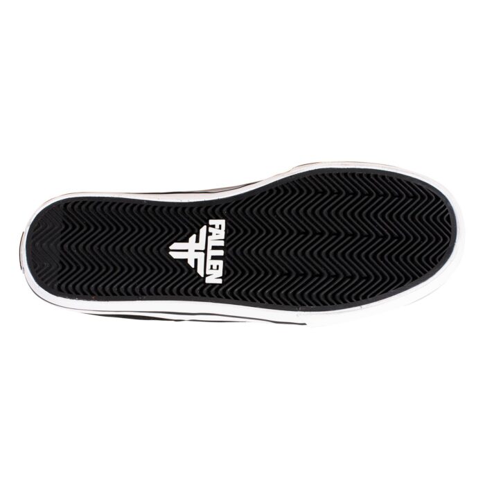 FALLEN RIPPER SHOES BLACK WHITE II - Image 6