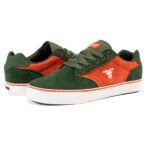 FALLEN THE GOAT SHOES FOREST GREEN ORANGE - Image 2