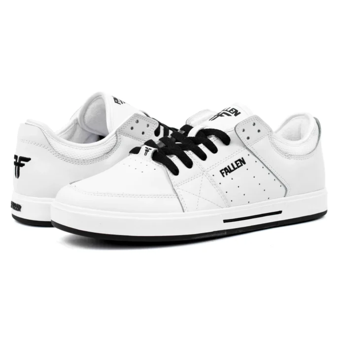 FALLEN TROOPER SHOES WHITE BLACK - Image 3