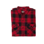 FALLEN LIGHT SHIRT RED BLACK - Image 3