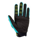 FOX DIRTPAW GLOVES BLACK TEAL - Image 2