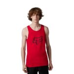 FOX FOXHEAD PREMIUM TANK FLAME RED