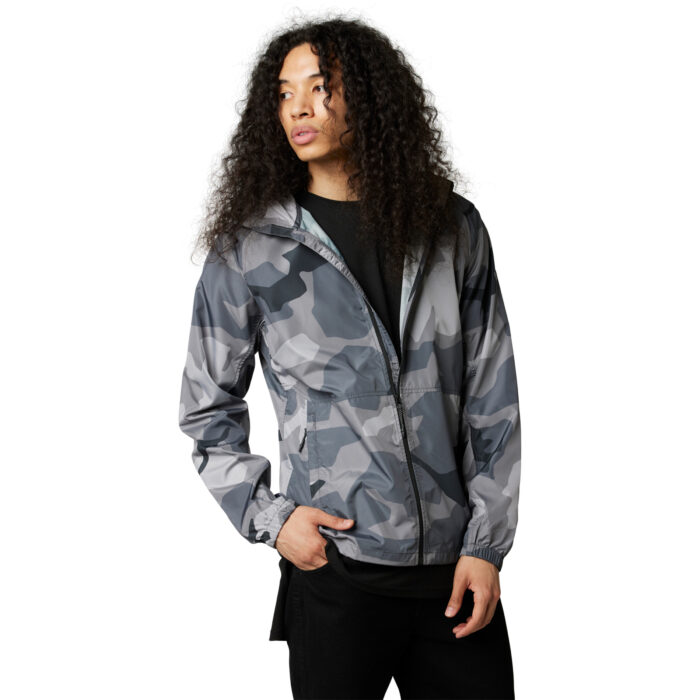 FOX GEOLOGY CAMO WINDBREAKER BLACK CAMO - Image 2