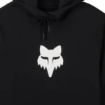 FOX HEAD HOODIE BLACK - Image 2